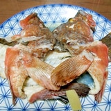 夏の魚の王様あこうの骨蒸し簡単Ｔヤン流